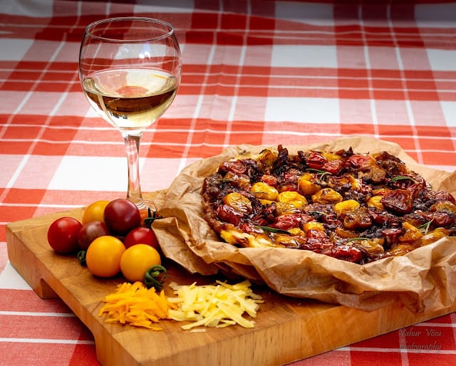 Kirsstomati Tarte Tatin