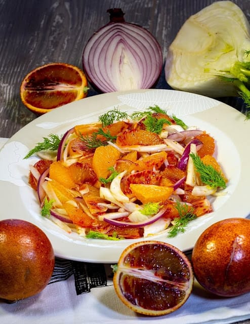 Fenkoli ja tsitruste salat