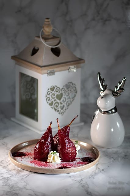 Winter pears in Vino Nobile