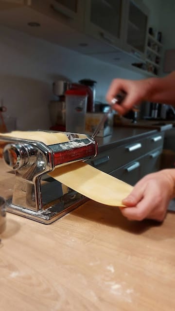 Muna ja ricotta täidisega ravioolid