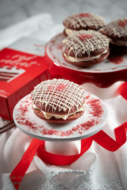 Moorapeadest inspireeritud koogikesed Veski Mati Red Velvet koogipulbrist