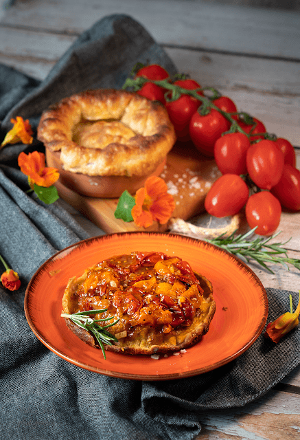 Kirsstomati Tarte Tatin