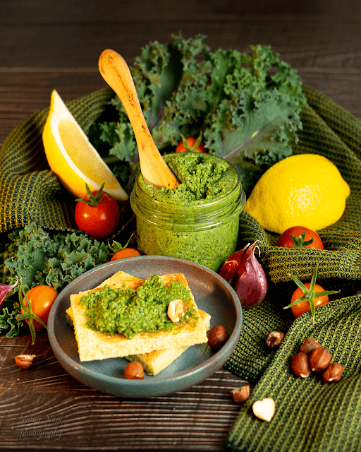 Lehtkapsa (kale) pesto