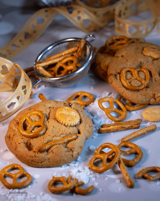 Küpsised iiriste ja pretzelitega