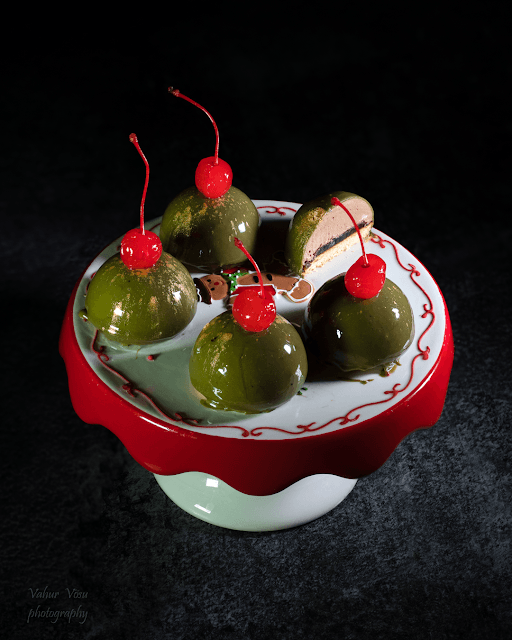 Šokolaadivahu dessert peegelglasuuriga